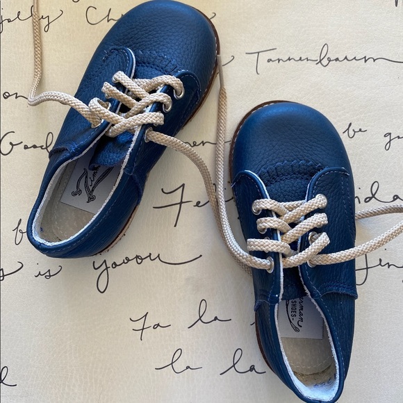 Zimmerman Shoes Other - Zimmerman Shoes MADE IN USA Artie Saddle in Navy NEVER WORN 6-Wide